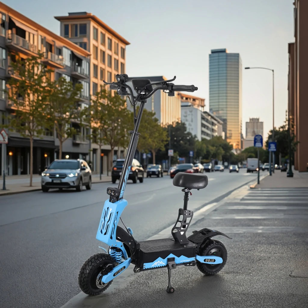 Arwibon GT08 11-Inch Electric Scooter Dual Motor Smart Electronic Features 2800W Power 50mph Max Speed 80km Fast for Off-Road