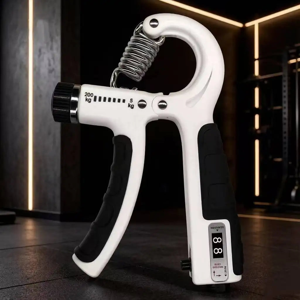Professional Mechanical Counter Hand Gripper for Forearm And Hand Strength Training with 5-200KG Adjustable Resistance