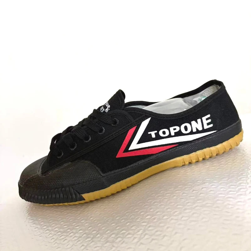 2026 New Men Canvas Shoes Unisex Kung Fu Wushu Shoes Men Fashion Comfortable Training Sneaker Lace-Up Soft Sole Men Tennis Shoes