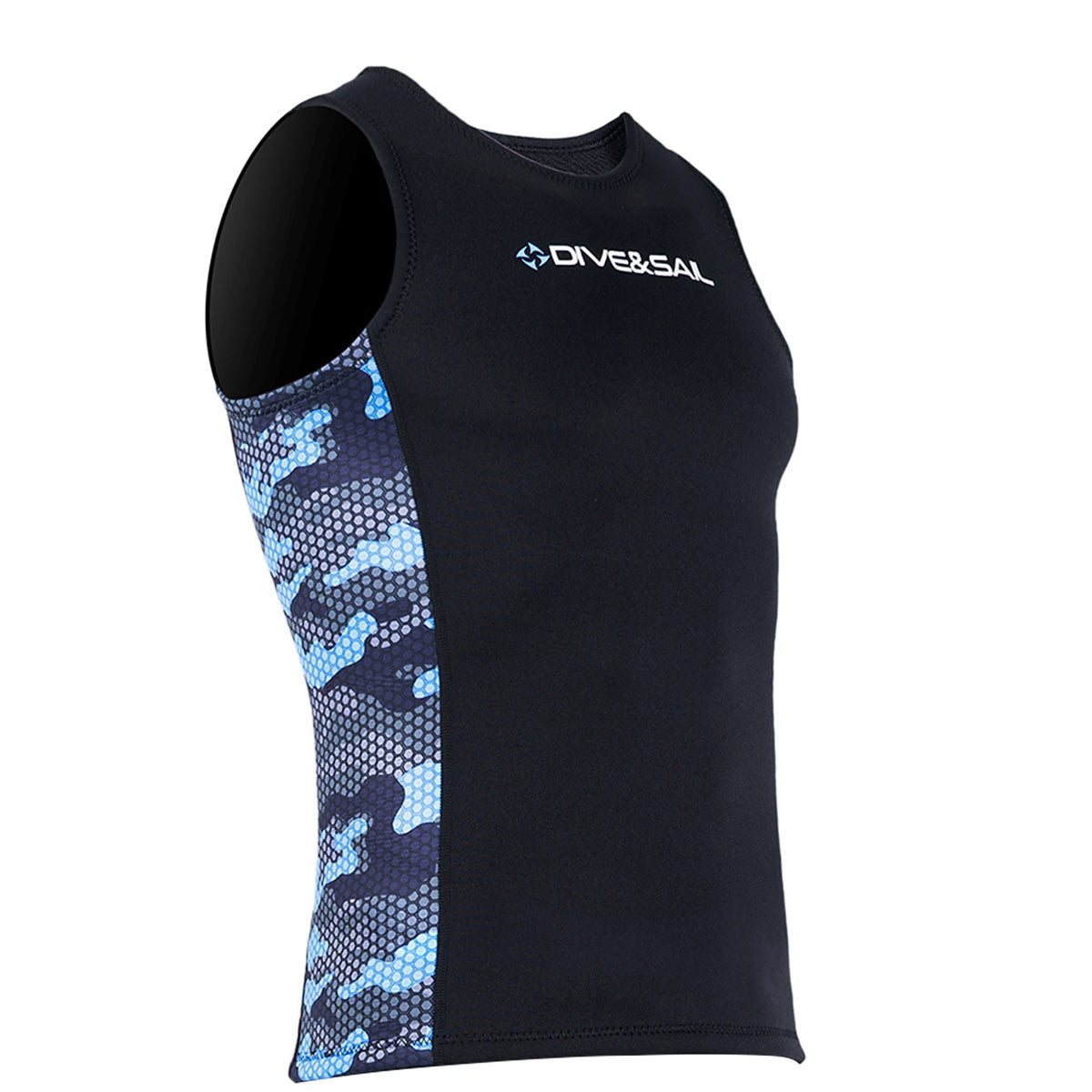 Men Swimsui Vest Men Wetsuit Vest Surfing Tops Water Sports Swimsui Vest Diving Sleeveless Vest for Canoeing Swimming