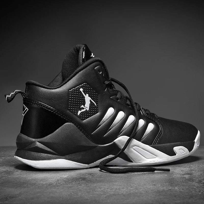 Men's Basketball Shoes Breathable Cushioning Non-Slip Wearable Runing Shoes Gym Training Athletic Basketball Sneakers for Women