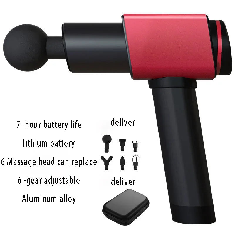 Professional Massage Gun 220W 30KG Strong Force Powerful Deep Muscle Massager Brushless Motor for Training Home Gym