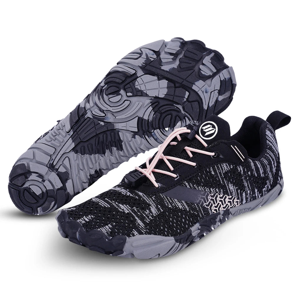 Water Shoes Beach Barefoot Shoes Non-Slip Hiking Trail Running Shoes Comfortable Lightweight Aqua Shoes for Outdoor Sports
