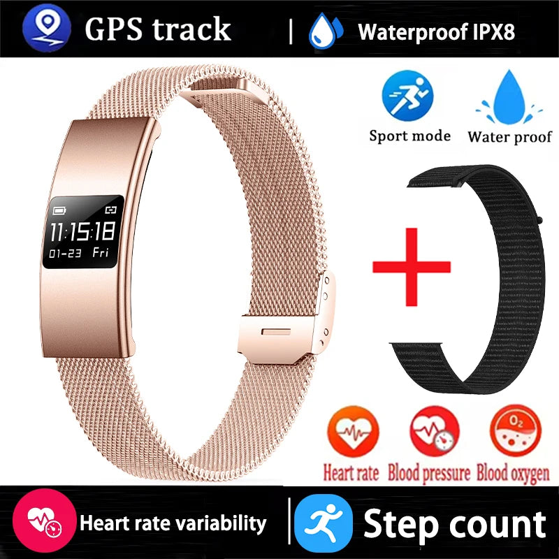 2026 New Intelligent Fitness Tracker for Men and Women Sleep Monitoring 170+Sports Modes Couple Fitness Gift IPX8 SmartBracelet