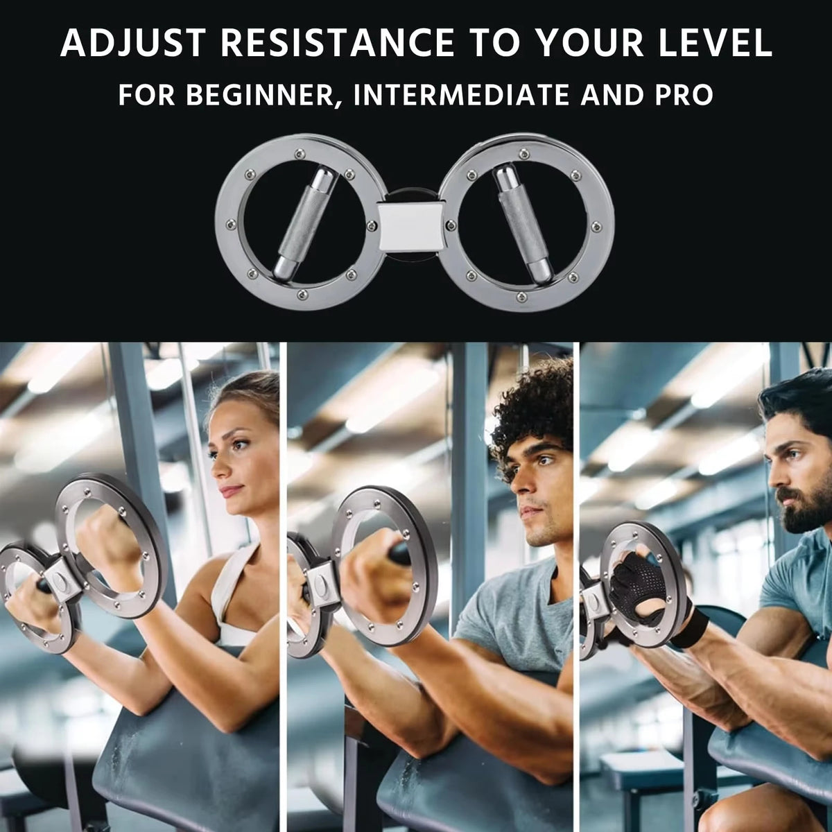 5 Level Resistance Rotating Arm Workout Trainer 360 Degree Forearm Wrist Exerciser Portable Muscle Training Fitness Equipment
