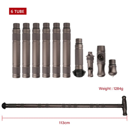 Portable Outdoor Fold Trekking Pole, Cane, Walking Stick ,Walking Hiking Stick For Camping Walking Poles