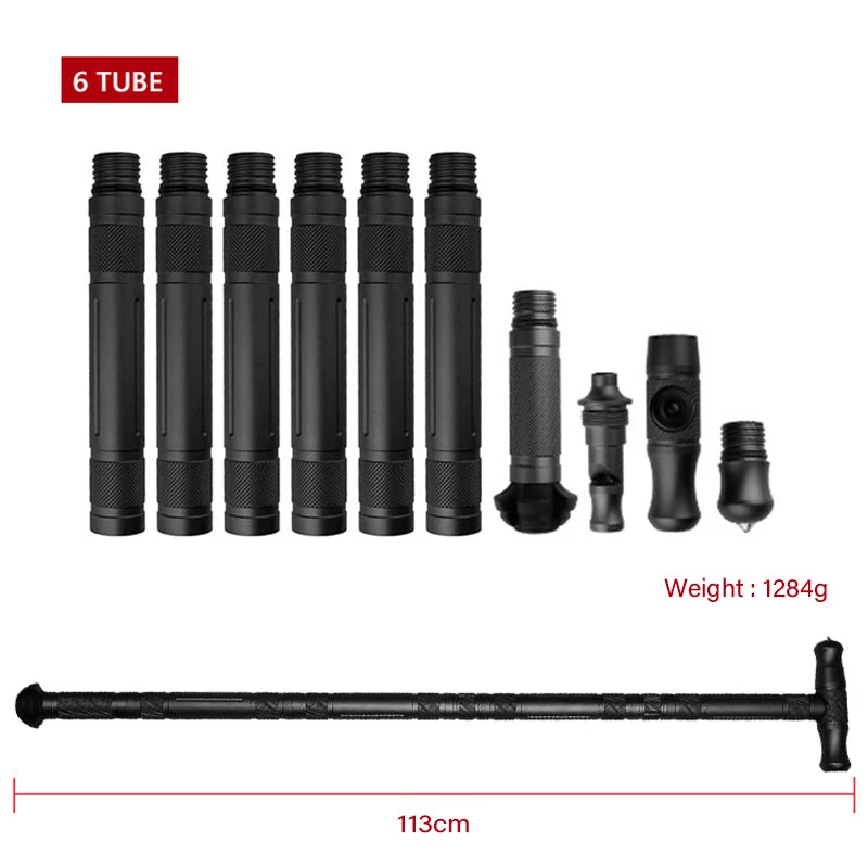 Portable Outdoor Fold Trekking Pole, Cane, Walking Stick ,Walking Hiking Stick For Camping Walking Poles