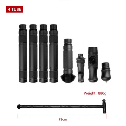 Portable Outdoor Fold Trekking Pole, Cane, Walking Stick ,Walking Hiking Stick For Camping Walking Poles