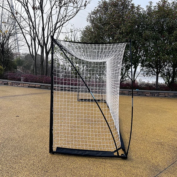 US Stock Dropshipping 12x6ft Portable Soccer Goal Steel Tube Durable Net Carrying Bag Quick Setup and Disassembling