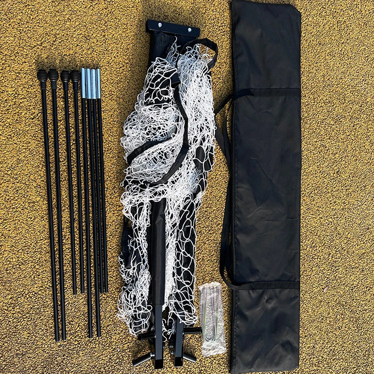 US Stock Dropshipping 12x6ft Portable Soccer Goal Steel Tube Durable Net Carrying Bag Quick Setup and Disassembling