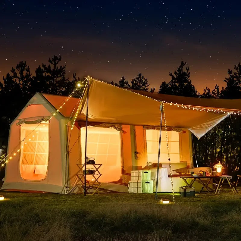 Wholesale Large Size Outdoor Portable Inflatable Camping Tent Waterproof and Explosion-proof Air House Tent
