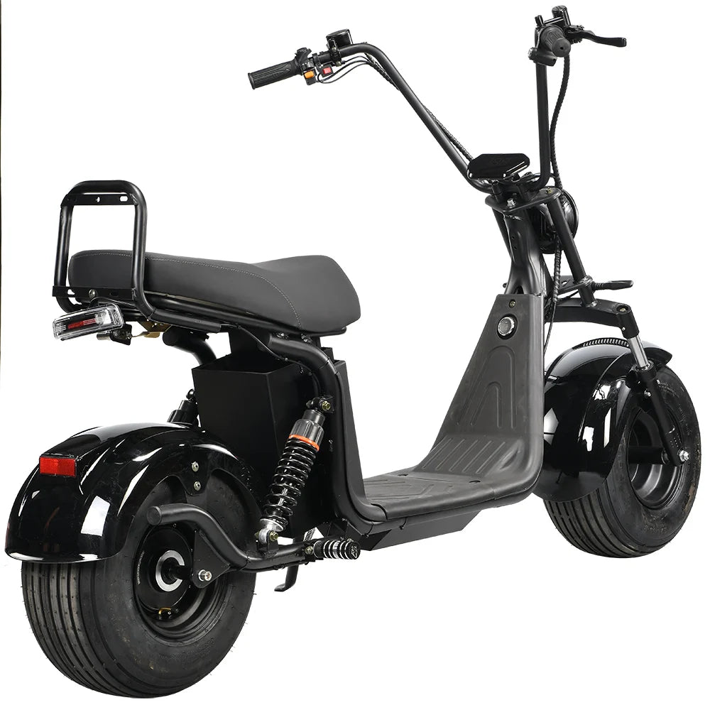 [EU USA Stock]High Quality Electric Fat Tire Scooter Citycoco 2 Wheel Electric City Coco Scooter Moto Electrica 3000w