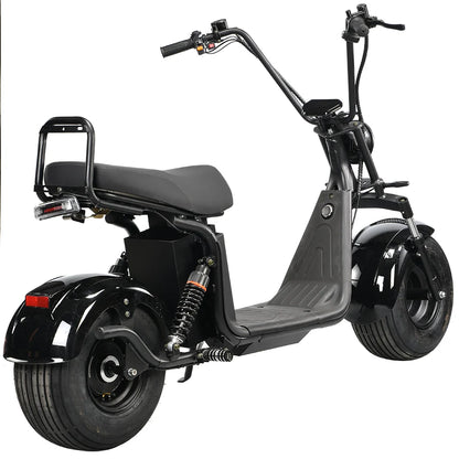 [EU USA Stock]High Quality Electric Fat Tire Scooter Citycoco 2 Wheel Electric City Coco Scooter Moto Electrica 3000w