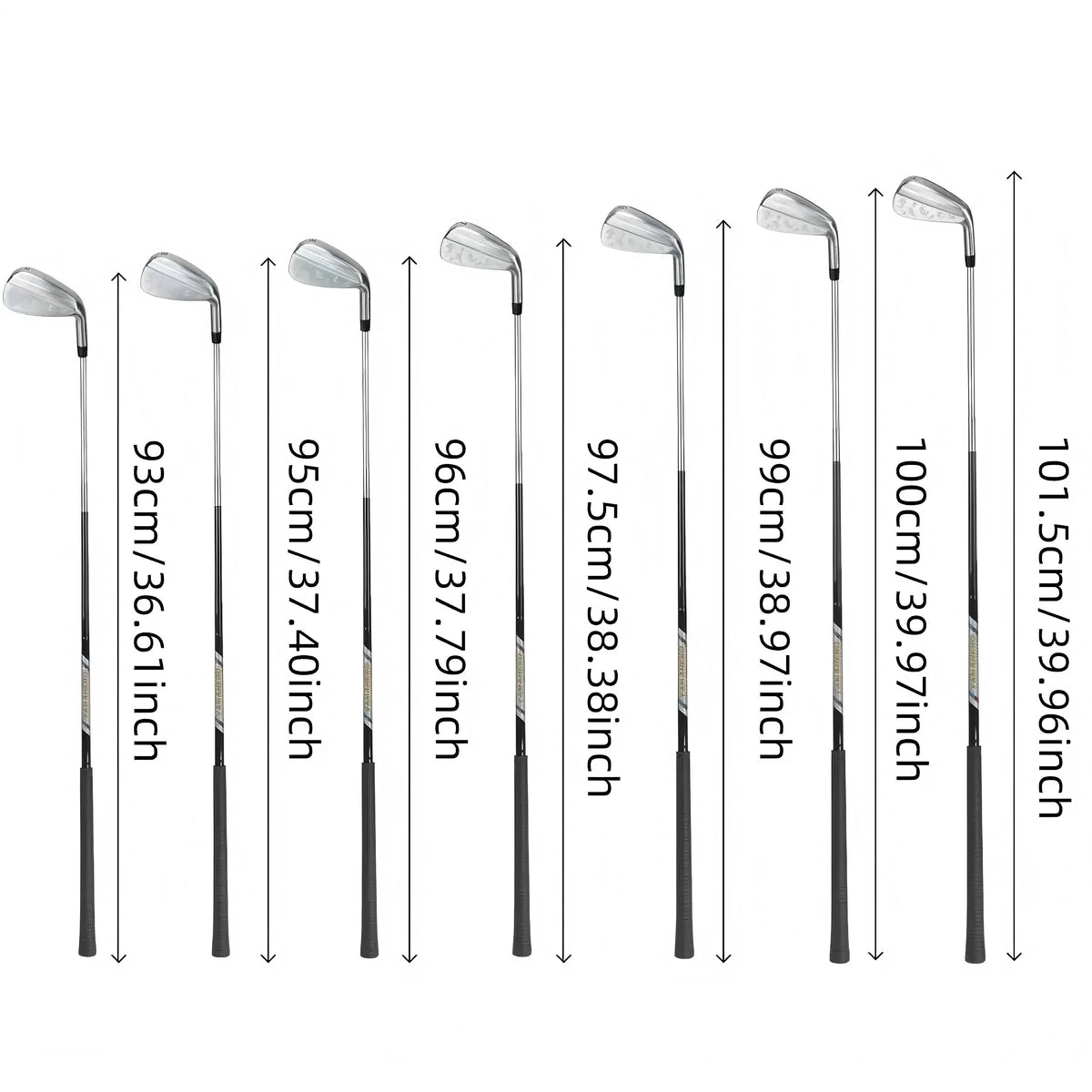 Forged Iron Set (4-PW) Hollow Dual-Slice Right Handed Men  Stainless Steel Head Shaft with Rubber Grip Golf  Iron Clubs