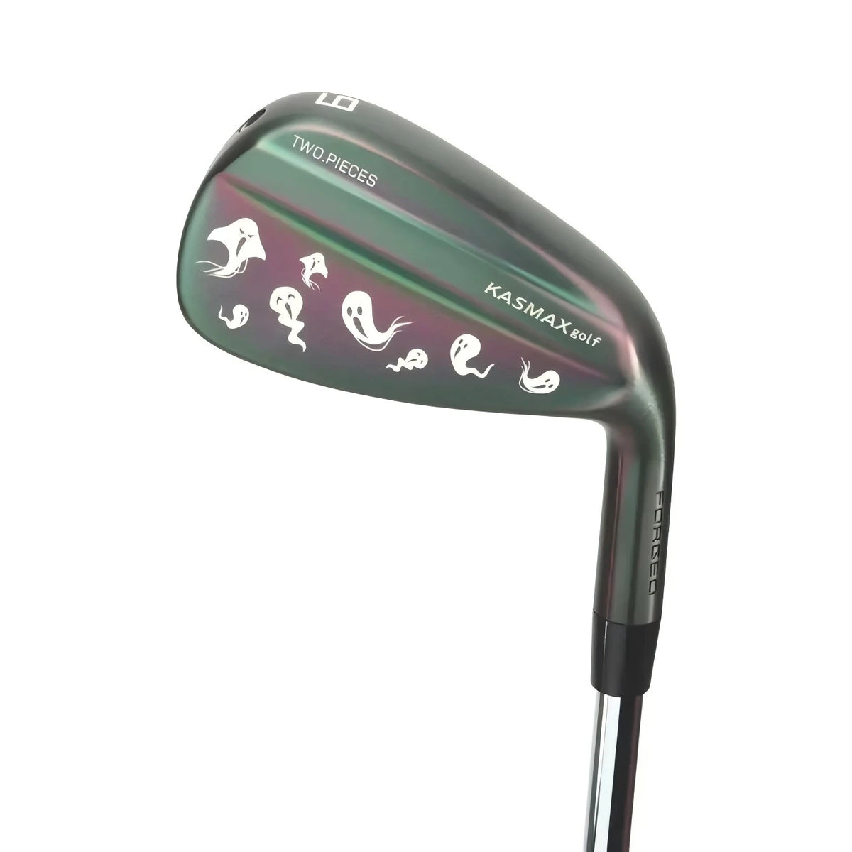 Forged Iron Set (4-PW) Hollow Dual-Slice Right Handed Men  Stainless Steel Head Shaft with Rubber Grip Golf  Iron Clubs