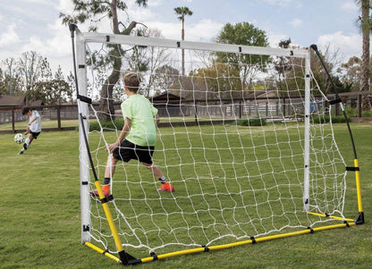 US Stock Dropshipping 12x6ft Portable Soccer Goal Quick Set-up Light Weight Durable Quality soccer equipment