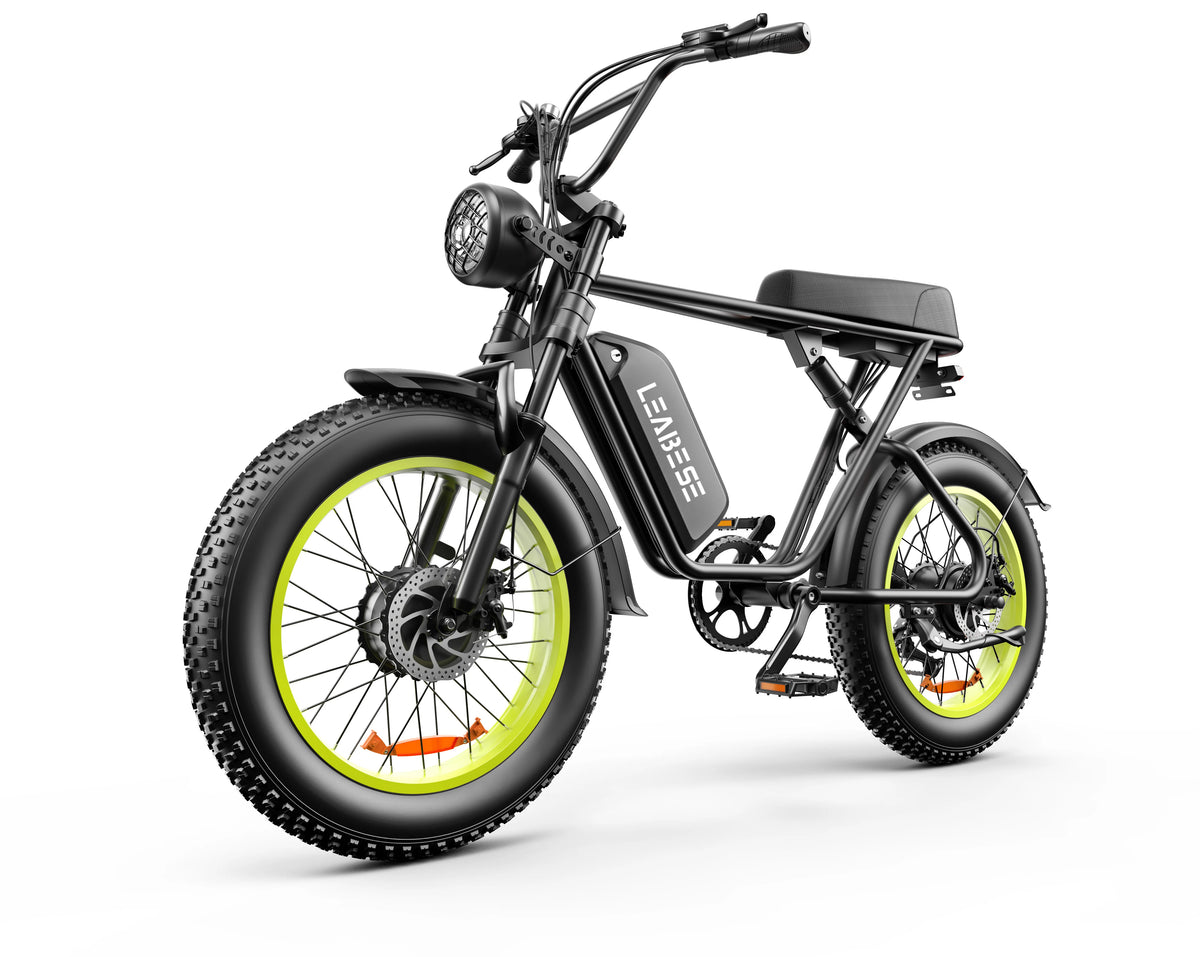 Hybrid Electric Bike 2000W Fatbike Mountain Fat Tire E Bike With Full Suspension