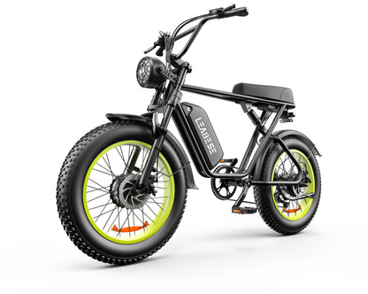 Hybrid Electric Bike 2000W Fatbike Mountain Fat Tire E Bike With Full Suspension