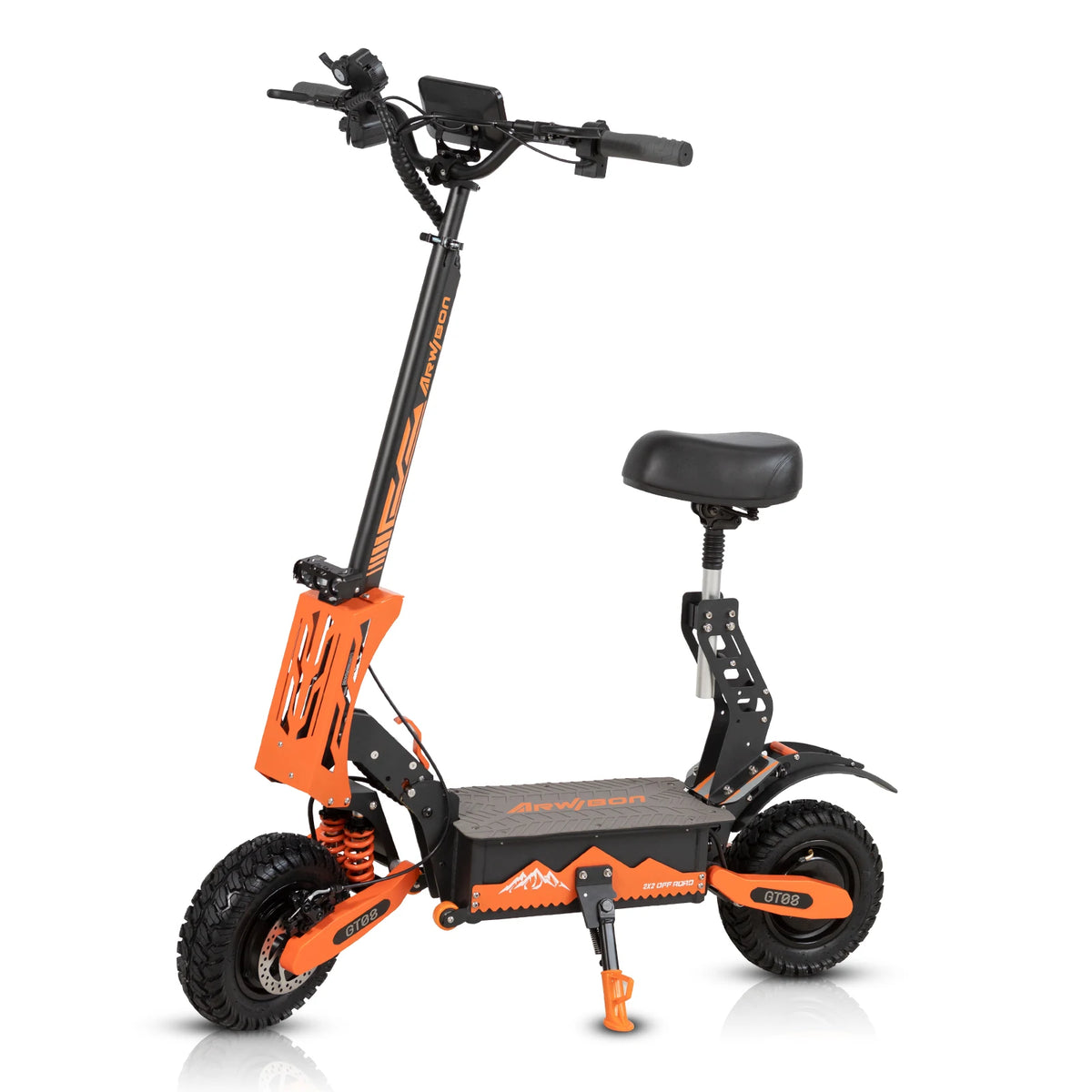 Arwibon GT08 11-Inch Electric Scooter Dual Motor Smart Electronic Features 2800W Power 50mph Max Speed 80km Fast for Off-Road