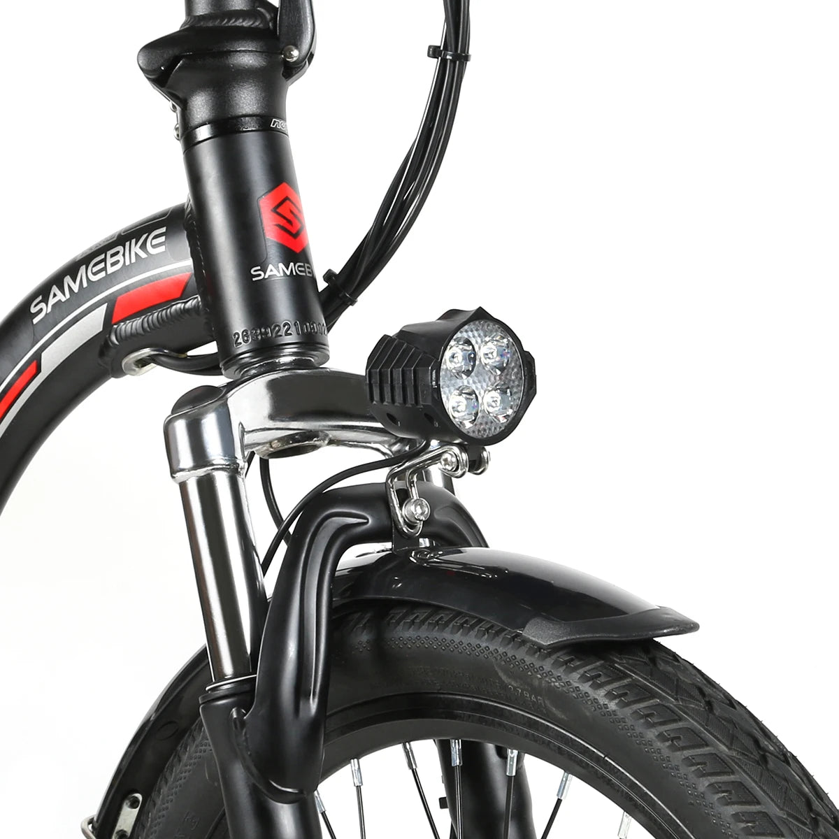 USA Warehouse SAMEBIKE JG20 36V10AH 350W 20 Inch Electric Folding Bike 7 Speed Ebike