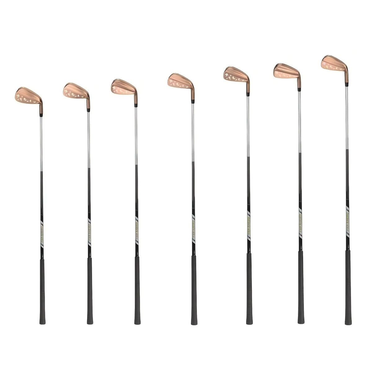 Forged Iron Set (4-PW) Hollow Dual-Slice Right Handed Men  Stainless Steel Head Shaft with Rubber Grip Golf  Iron Clubs
