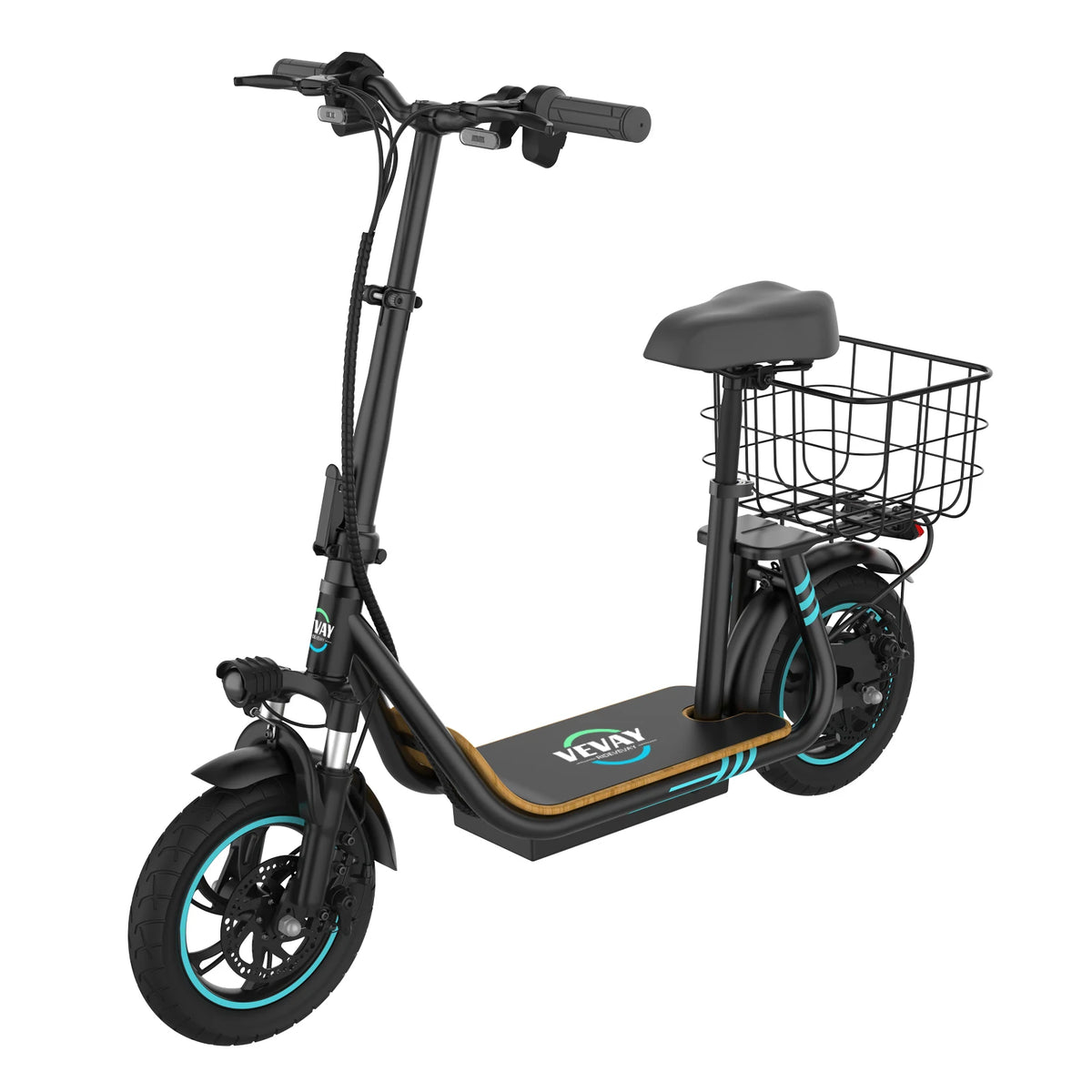 US Free Ship in Stock Powerful M1 48V 11.6Ah 750W 22Mph Adjustable Height Basket Turn Signal APP Adult Electric Scooter