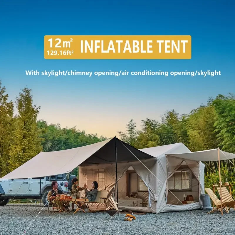 Wholesale Large Size Outdoor Portable Inflatable Camping Tent Waterproof and Explosion-proof Air House Tent