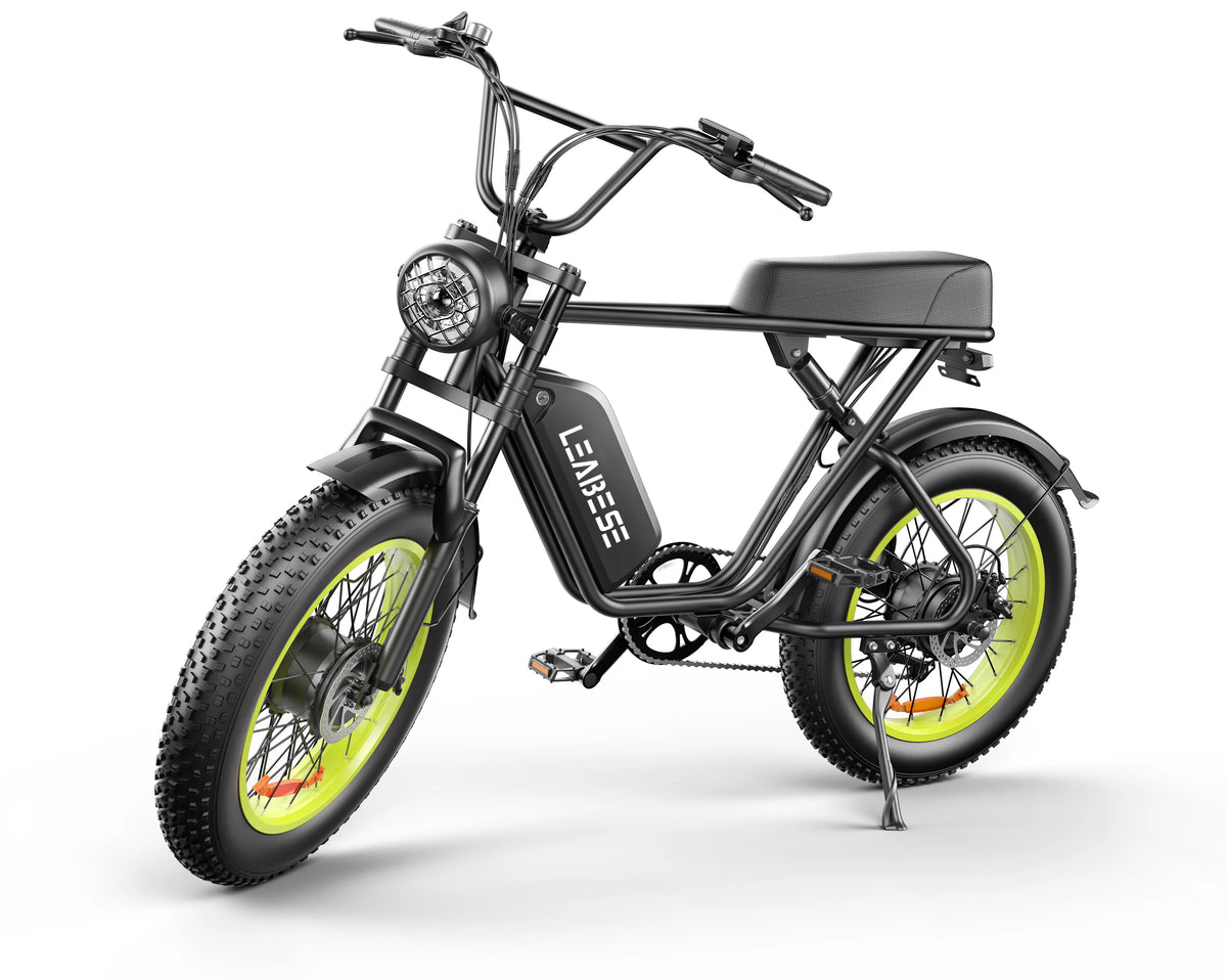 Hybrid Electric Bike 2000W Fatbike Mountain Fat Tire E Bike With Full Suspension
