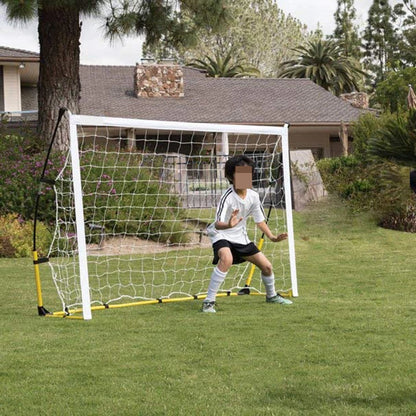 US Stock Dropshipping 12x6ft Portable Soccer Goal Quick Set-up Light Weight Durable Quality soccer equipment