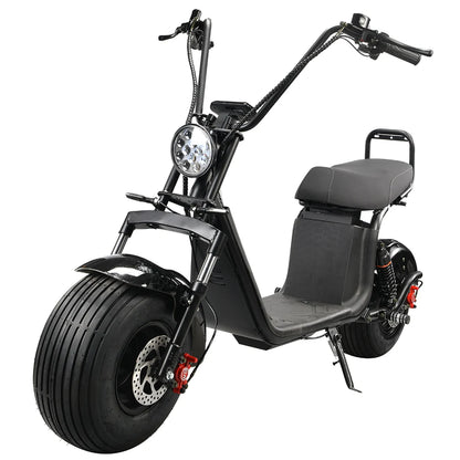 [EU USA Stock]High Quality Electric Fat Tire Scooter Citycoco 2 Wheel Electric City Coco Scooter Moto Electrica 3000w