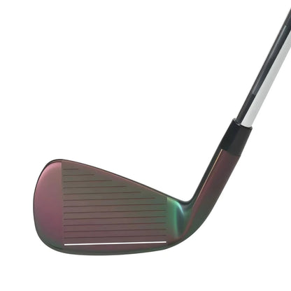 Forged Iron Set (4-PW) Hollow Dual-Slice Right Handed Men  Stainless Steel Head Shaft with Rubber Grip Golf  Iron Clubs