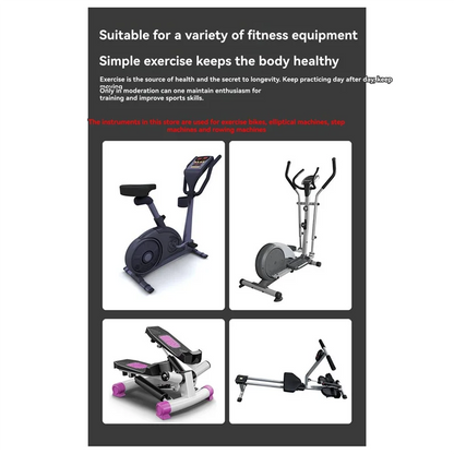 RTSHE-Exercise Bike Monitor Speedometer Fitness Tracker For Bikes And Ellipticals Tationary Bike Speedometer Display Fitness Mon