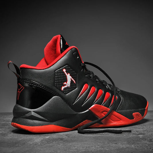 Men's Basketball Shoes Breathable Cushioning Non-Slip Wearable Runing Shoes Gym Training Athletic Basketball Sneakers for Women