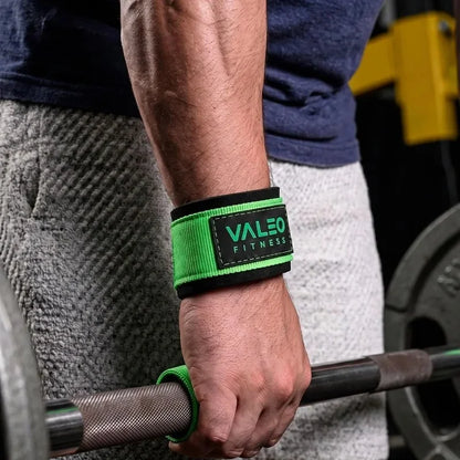 1 Pair Heavy Duty Weight Lifting Straps Quick Wrap Non-Slip Gym Lifting Wrist Straps for Deadlift Dumbbell Pull Up Powerlifting