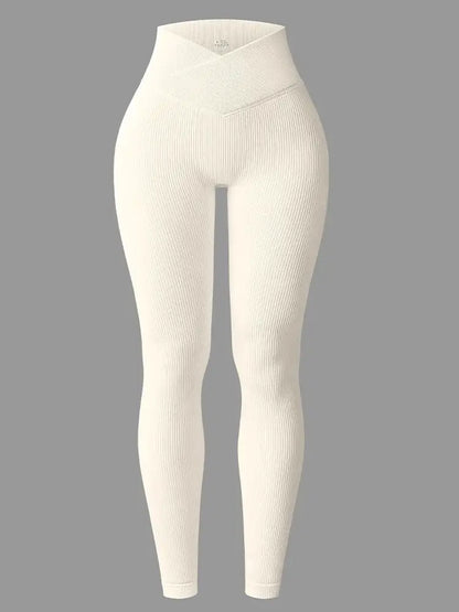 Winter High Waist Women's Yoga Pants Butt Lifting Casual Trousers Comfortable Stretchy Fabric Faionable Ladies' Pants