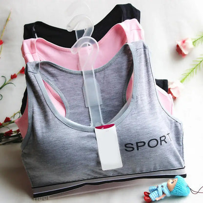 Women Yoga Sports Bra Fitness Workout Tank Tops Bounce Control Push Up Jogging Bra Running Top Comfortable Breathable Active Wea