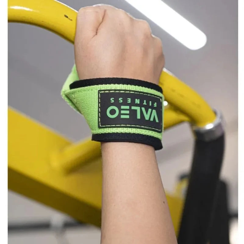 1 Pair Heavy Duty Weight Lifting Straps Quick Wrap Non-Slip Gym Lifting Wrist Straps for Deadlift Dumbbell Pull Up Powerlifting