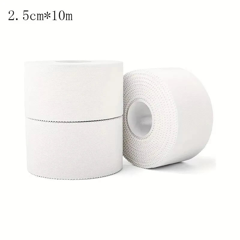 1PC  2.5cm * 9.14m Athletic Trainer Tape Sport Care Tape Sport Strapping Tape Easy To Tear For Sports First Aid Injury Wrap