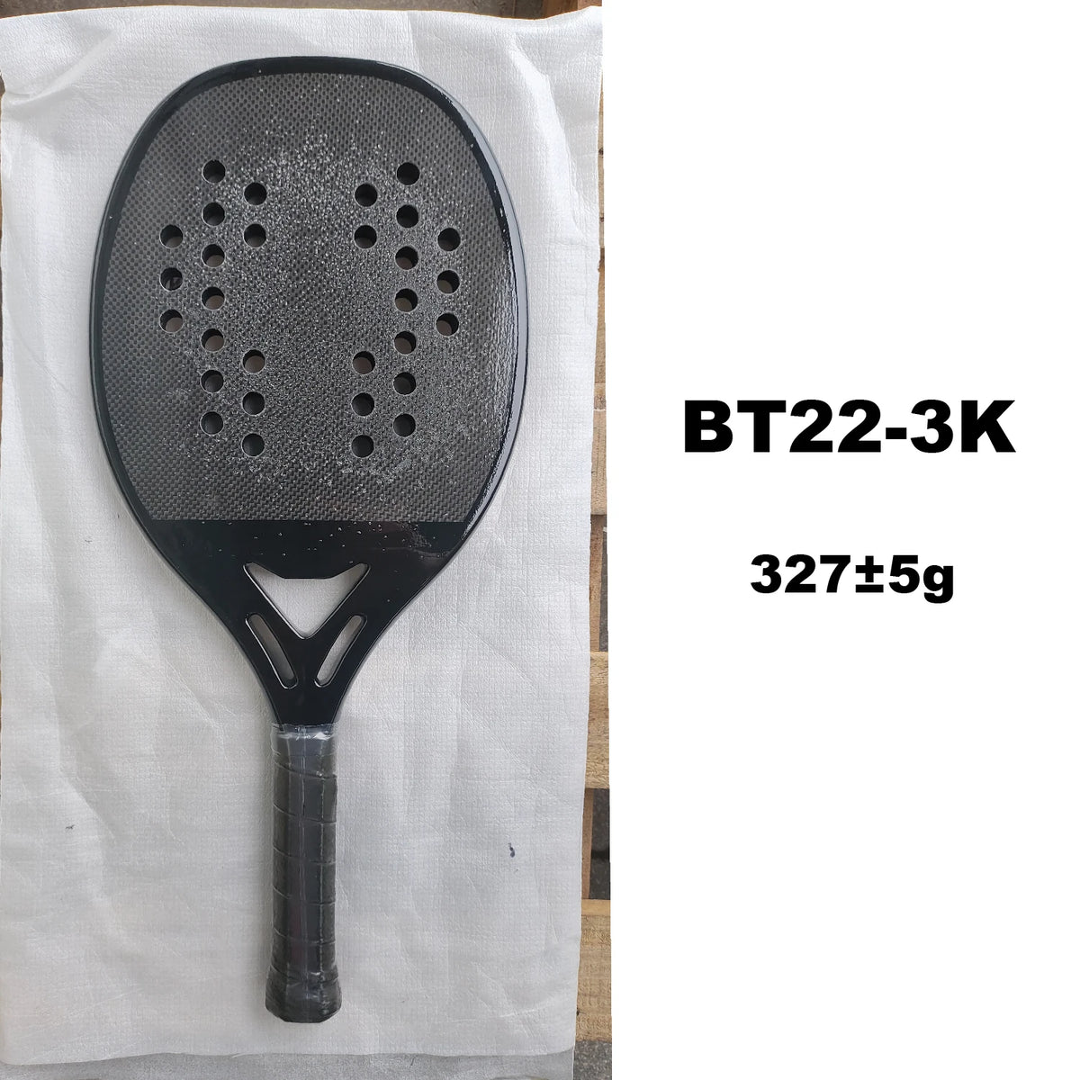 3K/12K/18K/Kevlar Beach Tennis Rackets for Sale at a Discount Price High Quality Black Rackets, a Small Amount of Spot Stock