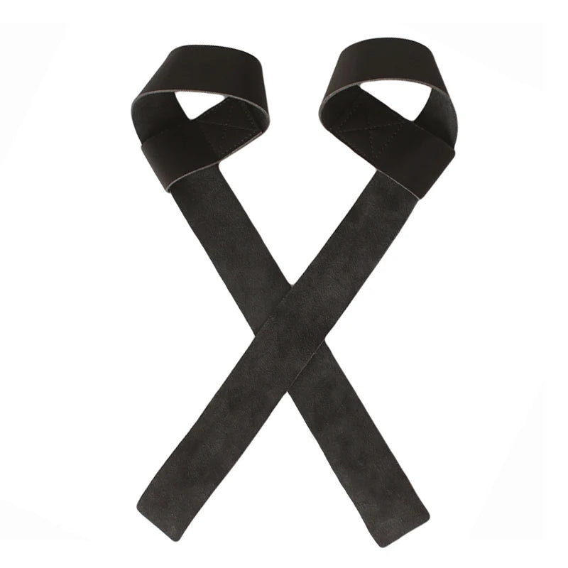 Hard Pull Up Cowhide Weightlifting Belts,Lifting Power Lifting Straps,Crossfit,Bodybuilding Hand Support,Leather Blets