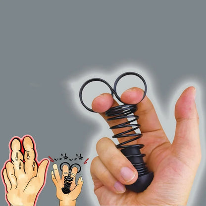 Silicone Metal Finger strength training Tool Hand Resistance Training Grip Strengtheners Grip Strength Trainer Sexy Gold Finger