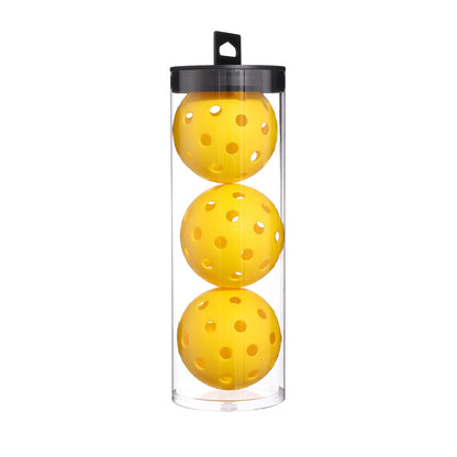 Pickleball Balls 40 Holes 74mm Durable High Bounce Outdoor Pickle Balls for Training Competition Sports Accessories