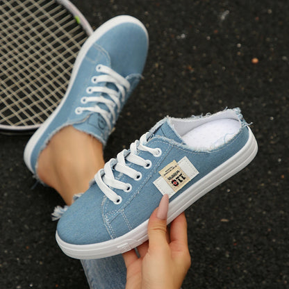2025 Spring and Autumn New Women's Breathable Fashion Sneakers Flat Shoes Casual Women's Shoes