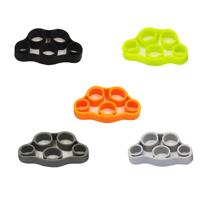 1/8pcs Silicone Finger Grip, Resistance Band, Wrist Stretcher, Elastic Five Finger Expander, Strength Training Device, Exercise