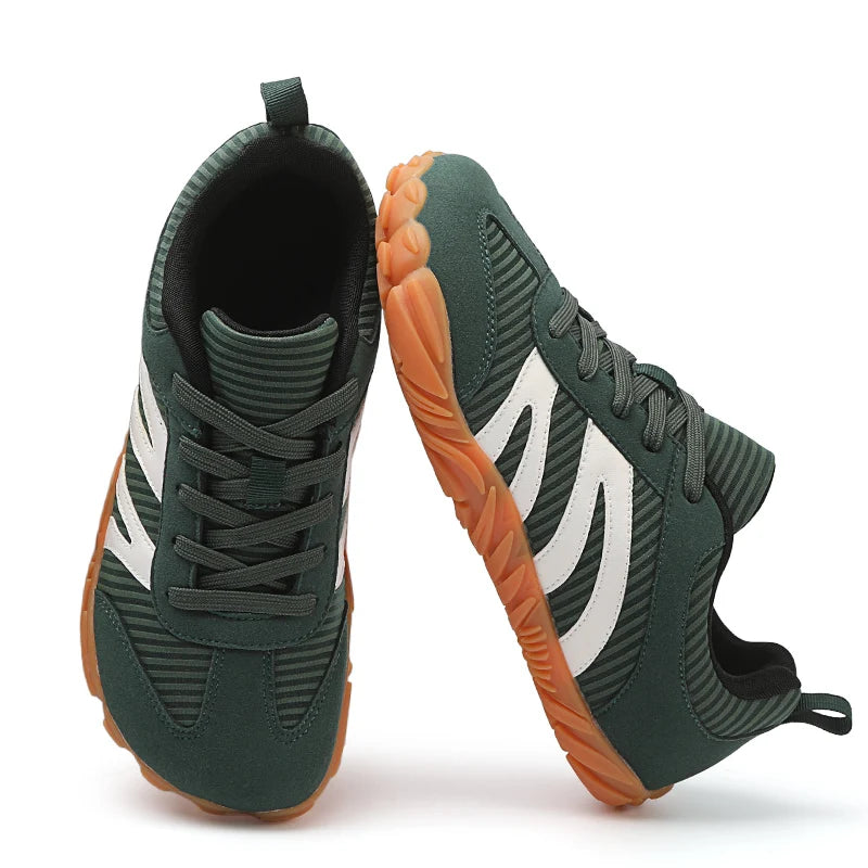 2026 Men's And Women's Toe Shoes Multifunctional Soft Sole Wide Last Shoes Walking Shoes Breathable Barefoot Casual Sports Shoes