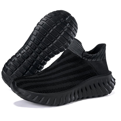 Men's One Foot Walking Shoes Anti Slip Running Shoes, Breathable Thick Soled Shoe Lightweight Fitness Casual Sneakers for Women