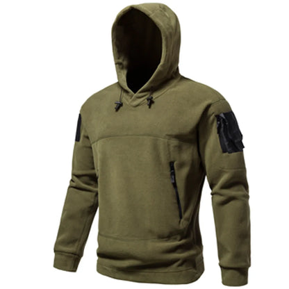 Hoodies for Man 2025 New Men's Tactical Outdoor Men's Hoodie Autumn Winter Thick Hooded Jacket Multifunctional Casual Sportswear