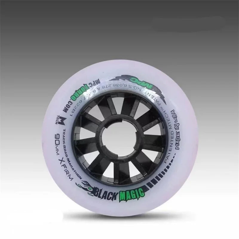 8 Professional 2 Layers MPC Red Magic Black Magic XXFirm Xfirm 80mm 90mm 100mm 110mm Inline Speed Race Skating Wheel Roller Tire