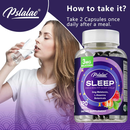 Sleep Supplements - Relieve Stress, Improve Insomnia, Improve Sleep Quality and Deep Sleep