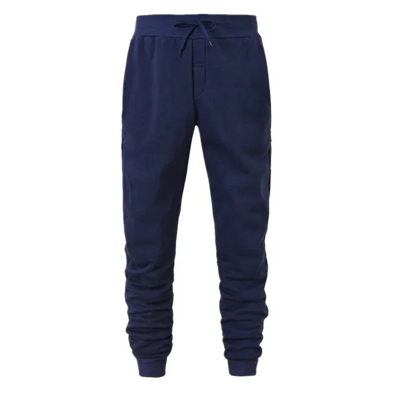 Men Casual Fitness Sports Pants, Breathable Long Trousers for Workout and Exercising